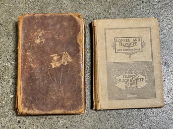 Two 18th C. Antique Books - John Kendrick Bangs And Robert Burns