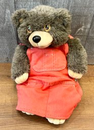 1986 Bingo Bear By Hasbro Puppet Teddy Bear