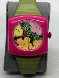 Vintage Seiko ANDY WARHOL Pop Art Wristwatch