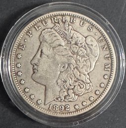 1892-O Morgan Silver Dollar