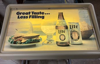 1983 Lite Beer Sign, Miller Brewing Company