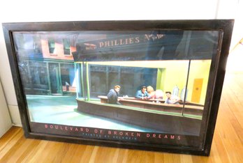 Boulevard Of Broken Dreams Framed Poster (1987)