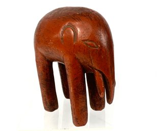 Mid Century Austin Productions Inc. Elephant Pottery Tribal Sculpture