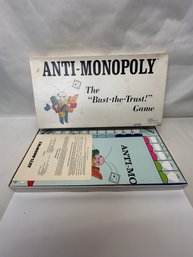 Super Rare Pre-production Anti-monopoly Board Game