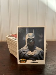 Lot Of 105 - 1989 Batman Topps Trading Cards