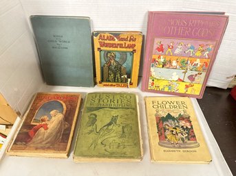 Famous Rhymes Mother Goose, Just So Stories, Little Lame Prince & More Books. JSS / C2