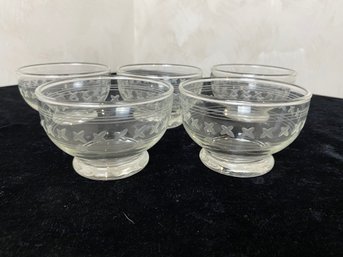 Etched Glass Bowl Collection