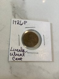 1926 P Lincoln Wheat Cent 177