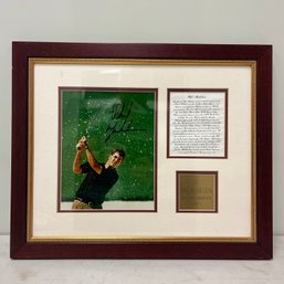 An Autographed Photo - Phil Mickelson - 2004 Masters Champion- Authenticated