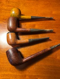 Group Of (5) Collectible Tobacco Pipes