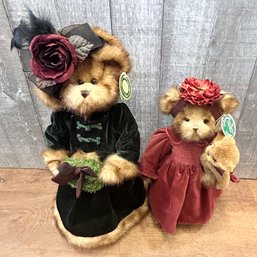 Lot Of 2 Bearington Collection Bears W/ Stands