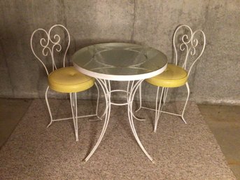 Vintage Iron Patio Set