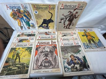 Antique 1930s American Boy Magazines