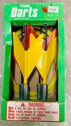 Super Champion 4 Lawn Darts In Original Box