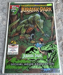 High Grade Jurassic Park #1 Comic Book- Still Sealed In Plastic