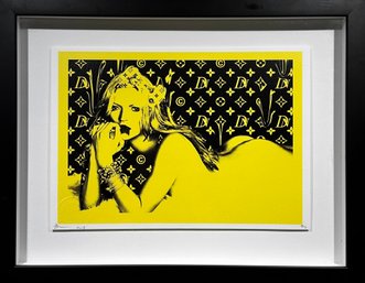 Death NYC - Louis Vuitton Girl - Original Print, Signed And Numbered