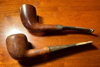 Pair Of E. Wilke NYC Tobacco Pipes