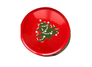 Waechterbach Christmas Ceramic Cake Plate