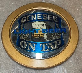 Vintage Genesee On Tap Beer Sign