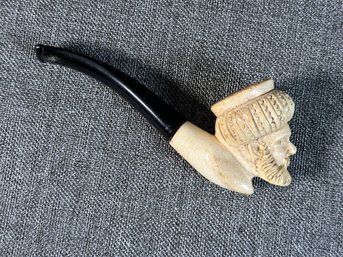 A Spectacular Hand-Carved Tobacco Pipe