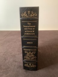 THE IMPEACHMENT AND TRIAL OF ANDREW JOHNSON BOOK