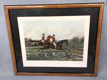 Amazing Set Of (4) Four Hunting Prints By CHESEA HOUSE - Beautifully Framed - Retail Price Over $300 Each