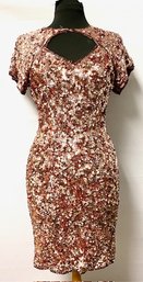 Gorgeous Vintage Rose Sequin Cocktail Dress By Stenay (Read Description)