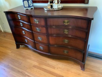 Mahogany Triple Dresser