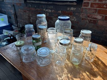 Large Group Of Jars
