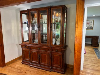 Beautiful Universal Furniture Breakfront Cabinet