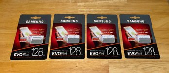 New Set Of Samsung 128GB Evo Plus MicroSD Cards