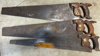 Antique Hand Saws For The Collector Lot # 3