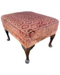 Antique Velvet Step Stool