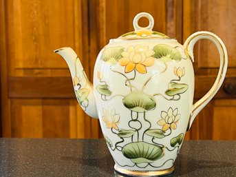 Vintage Hand Painted Tea Pot