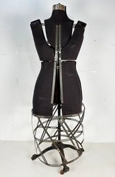 An Antique Adjustable Size Dress Form