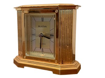 Bulova Quartz Clock, Made In Japan