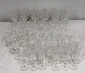 Lot Of 47 Glasses