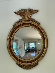 Vintage Convex Federal Eagle Mirror