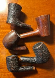 Group Of (5) Collectible Pipe Heads