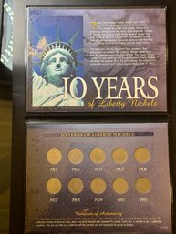 10 Years Of Liberty Nickels