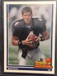 1991 Upper Deck Brett Favre Rookie Card - M