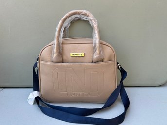 Nautica PU Leather Nude/Taupe Handbag