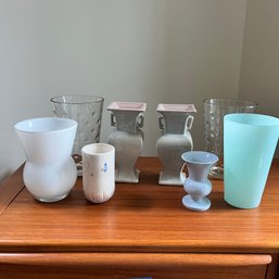 A Group Of Various Vases - 8 Total