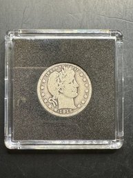 1915-D Barber Silver Quarter