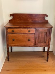 Vintage Wooden Sideboard Cupboard