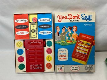 Antique 1962 TVs You Dont Say  Game