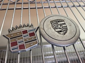 Car Emblems For Cadillac And Porsche