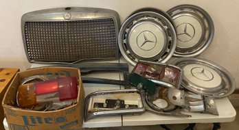 Vintage Mercedes Parts And Pieces