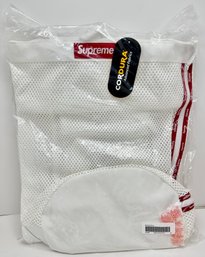 Supreme Mesh Backpack White Cordura Fabrics, New With Tags