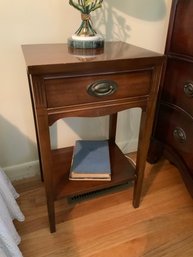 Mahogany Night Stand Lot 1